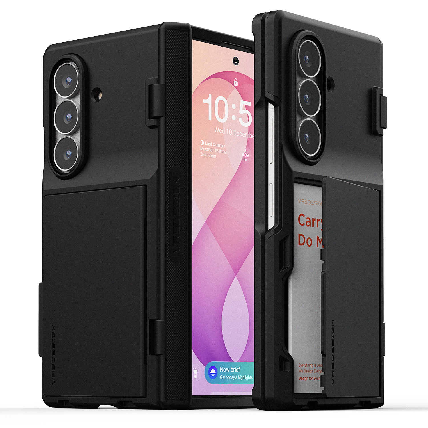 VRS Design - Modern GO - Galaxy Z Fold 8 Ultra Case 支架卡槽高度防撞鉸鏈保護手機殼