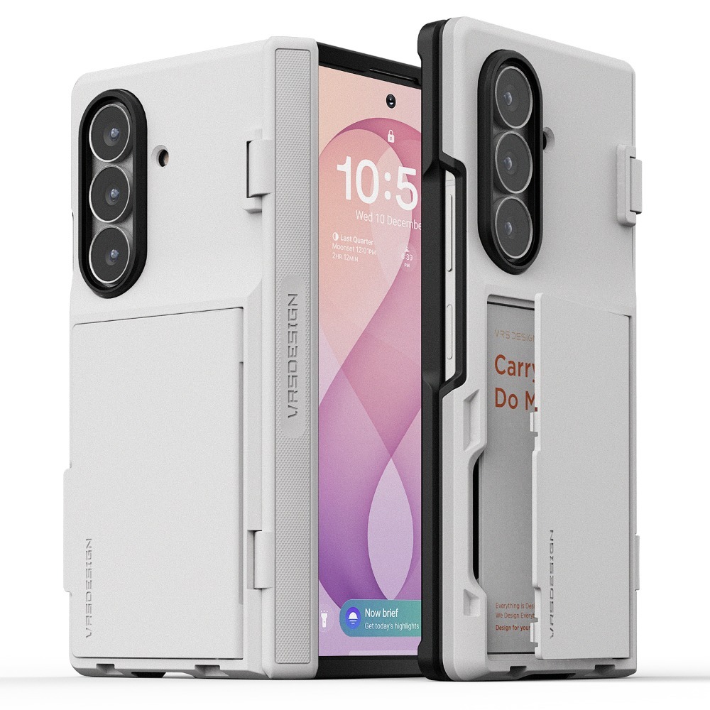 VRS Design - Modern GO - Galaxy Z Fold 8 Ultra Case 支架卡槽高度防撞鉸鏈保護手機殼