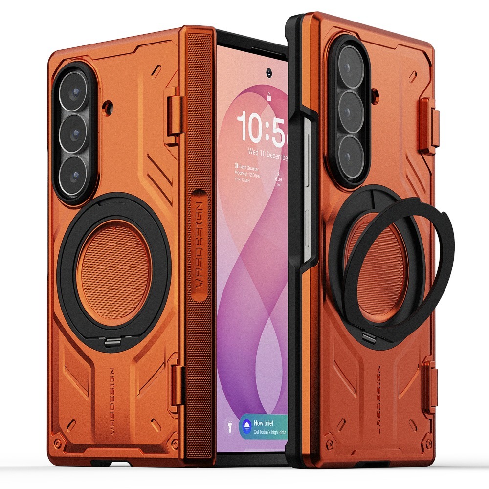 VRS Design - Active - Galaxy Z Fold 8 Ultra Magsafe Case 磁吸充電支架高度防撞鉸鏈保護手機殼