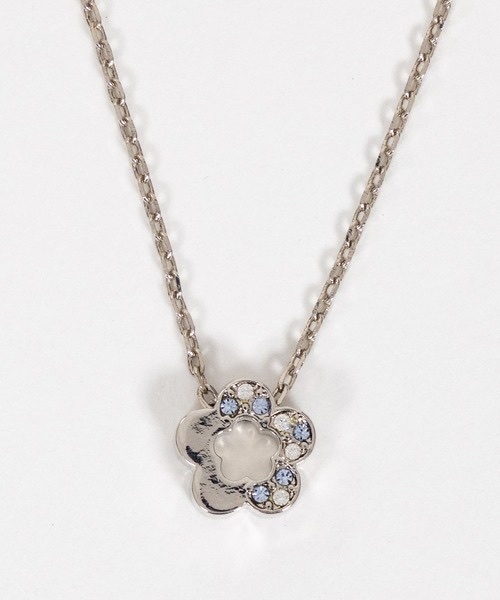 [現貨] MARY QUANT / Half-stone necklace and earrings
