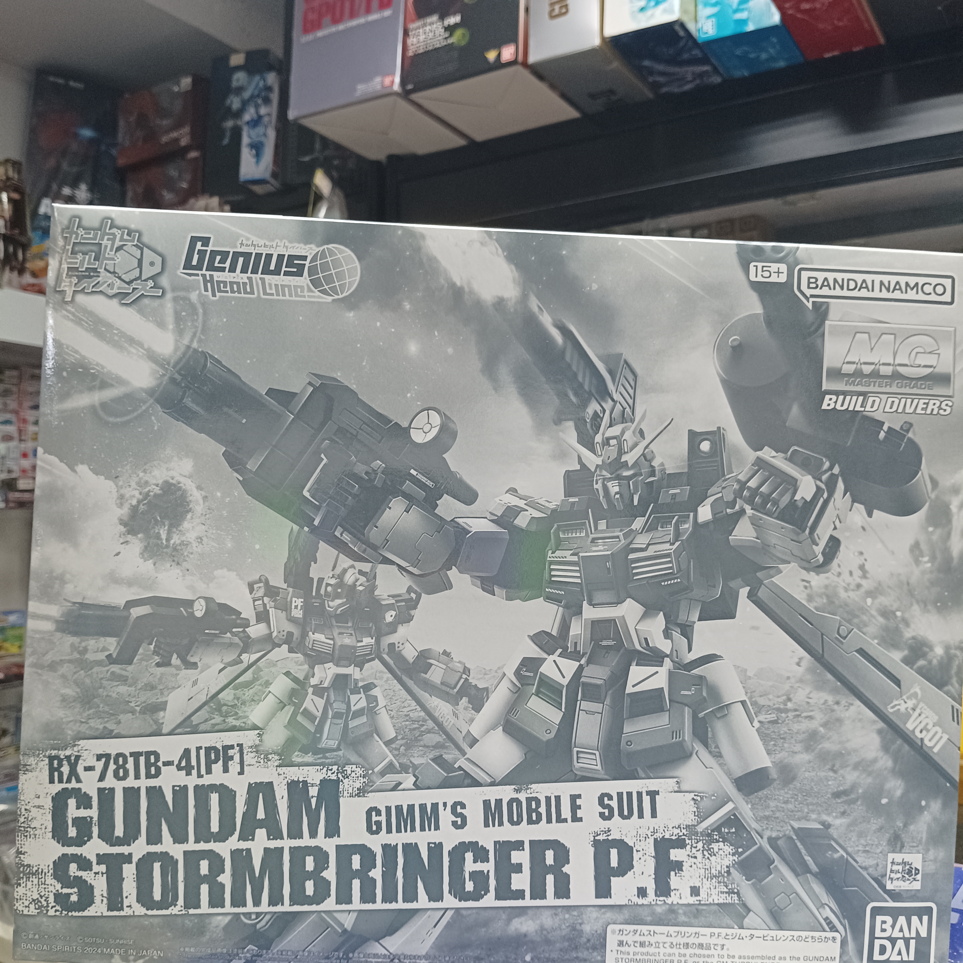 寄賣-GUNDAM-MG Build divers RX-78TB-4 PF Gundam Stormbringer PF