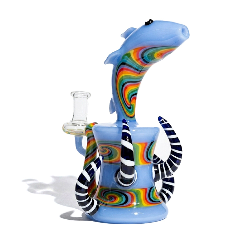 🇨🇦極光Aurora - Leviathan Glass Rig 噬浪者玻璃壺