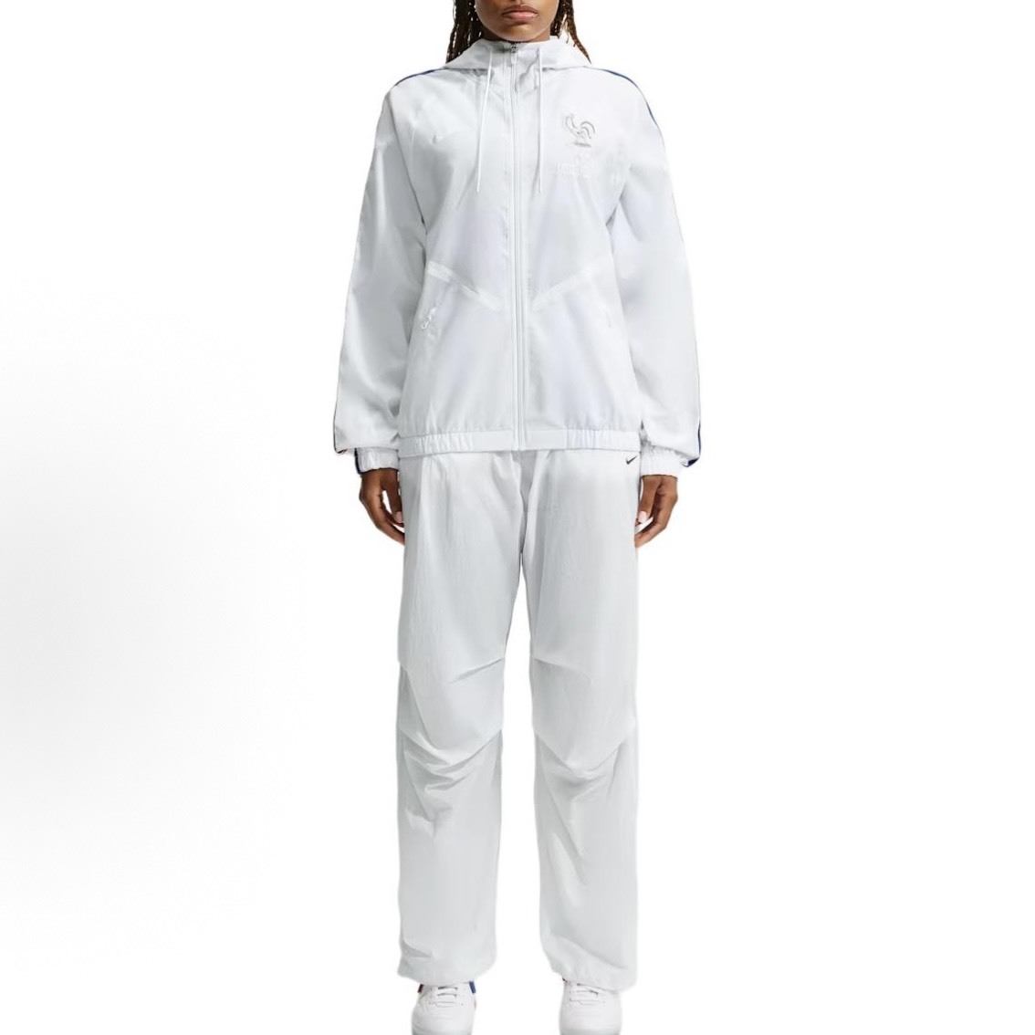 【代購】Nike × Jacquemus × 法國國家隊 聯名條紋拉鍊連帽夾克 男女同款