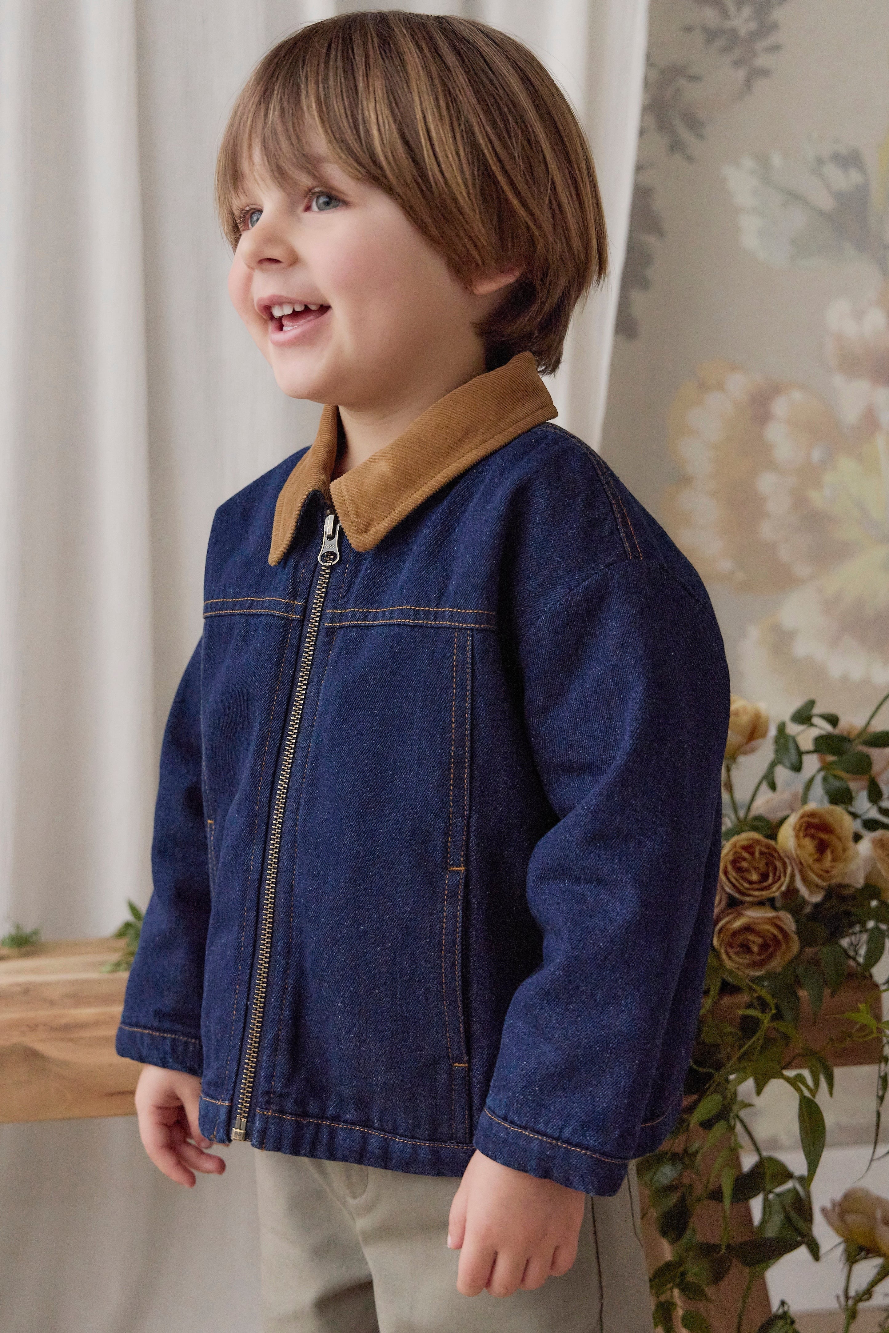 【預購】JAMIE KAY - Ezekiel Jacket（Mid Indigo Denim）