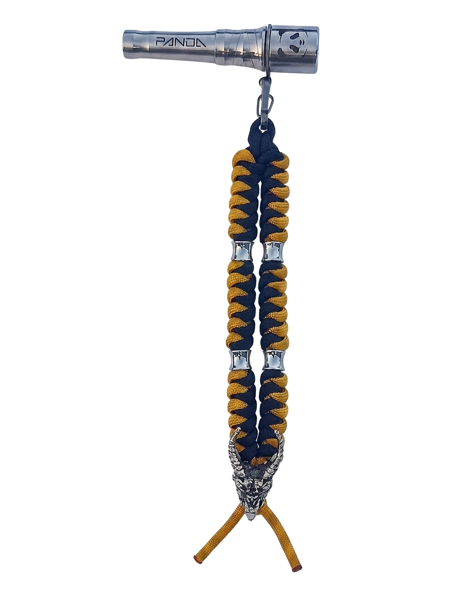 Panda Mouthtip “Smaug" - "Double” - Dark Blue + Yellow