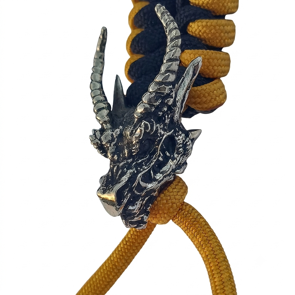 Panda Mouthtip “Smaug" - "Double” - Dark Blue + Yellow