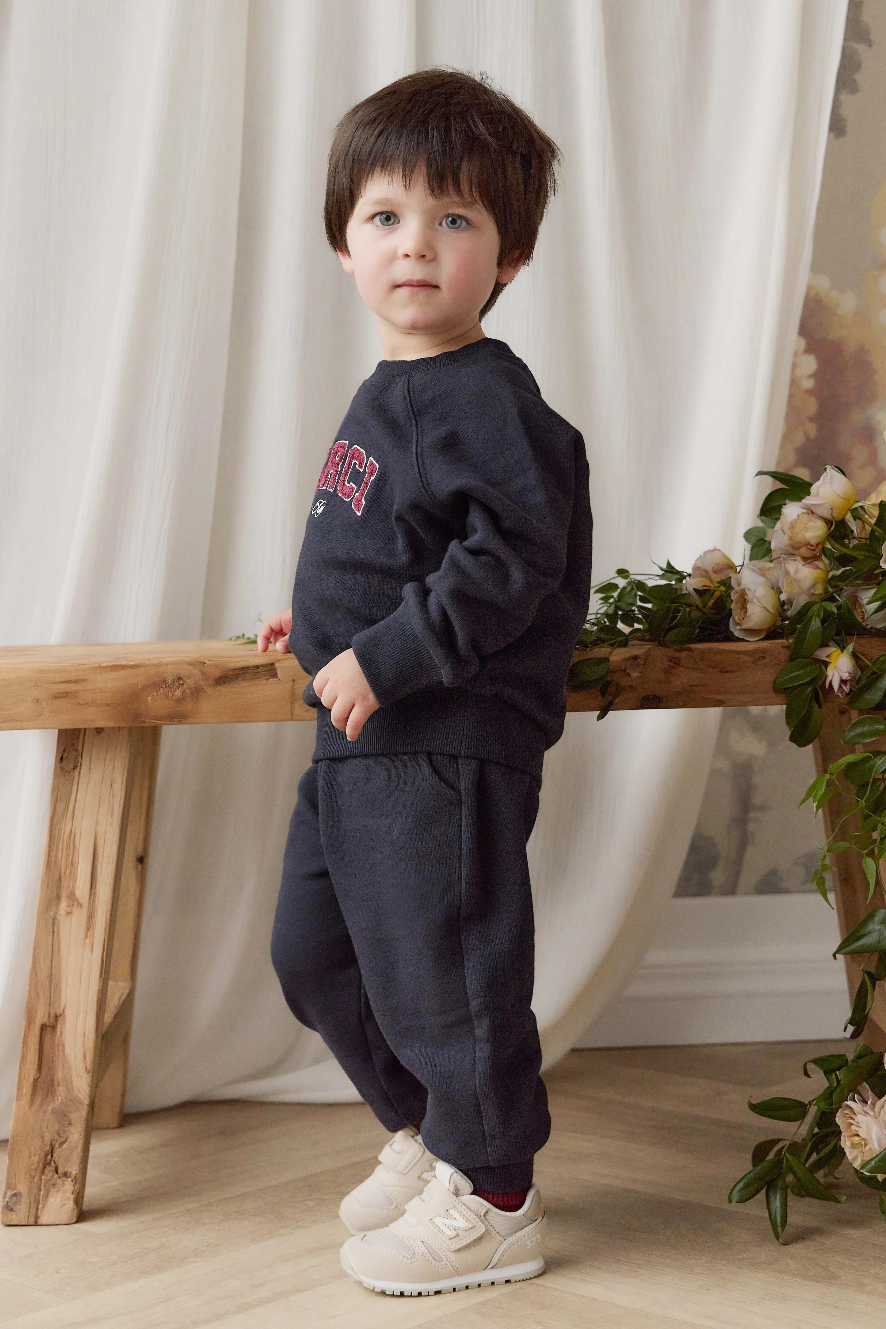 【預購】JAMIE KAY - Organic Cotton Nash Track Pant（Maritime）