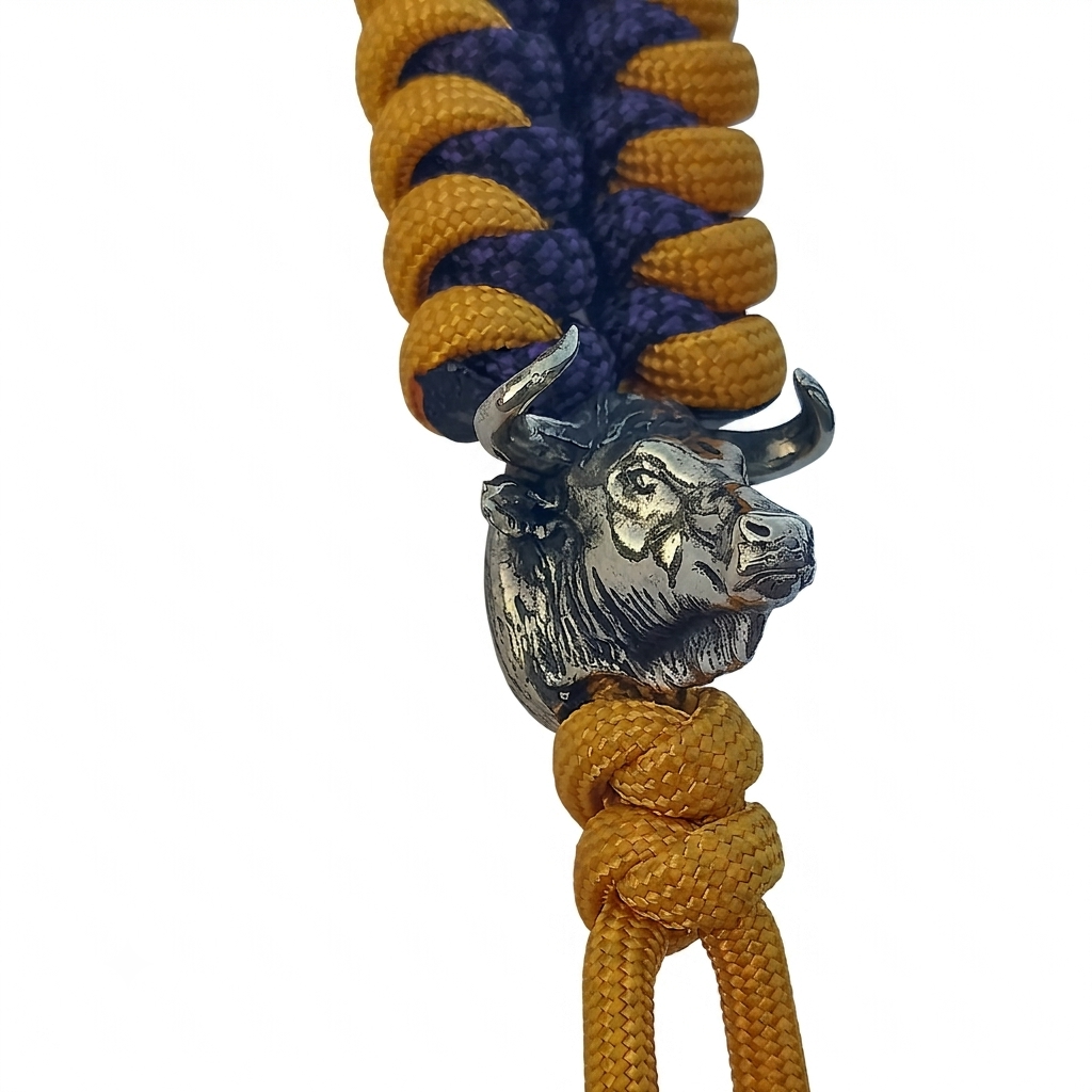 Panda Mouthtip “Bull" - "Double” - Yellow + Blue