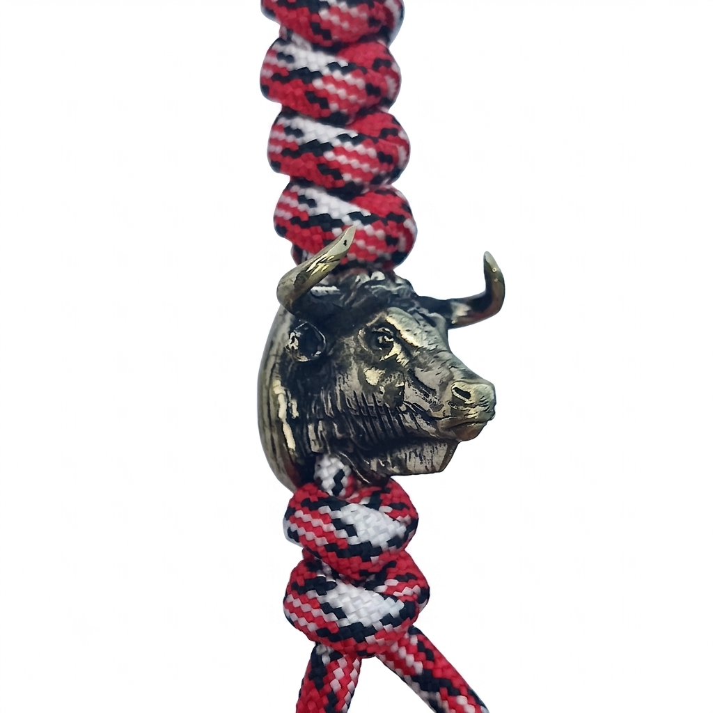 Panda Mouthtip “Bull" - "Single” - Red + White