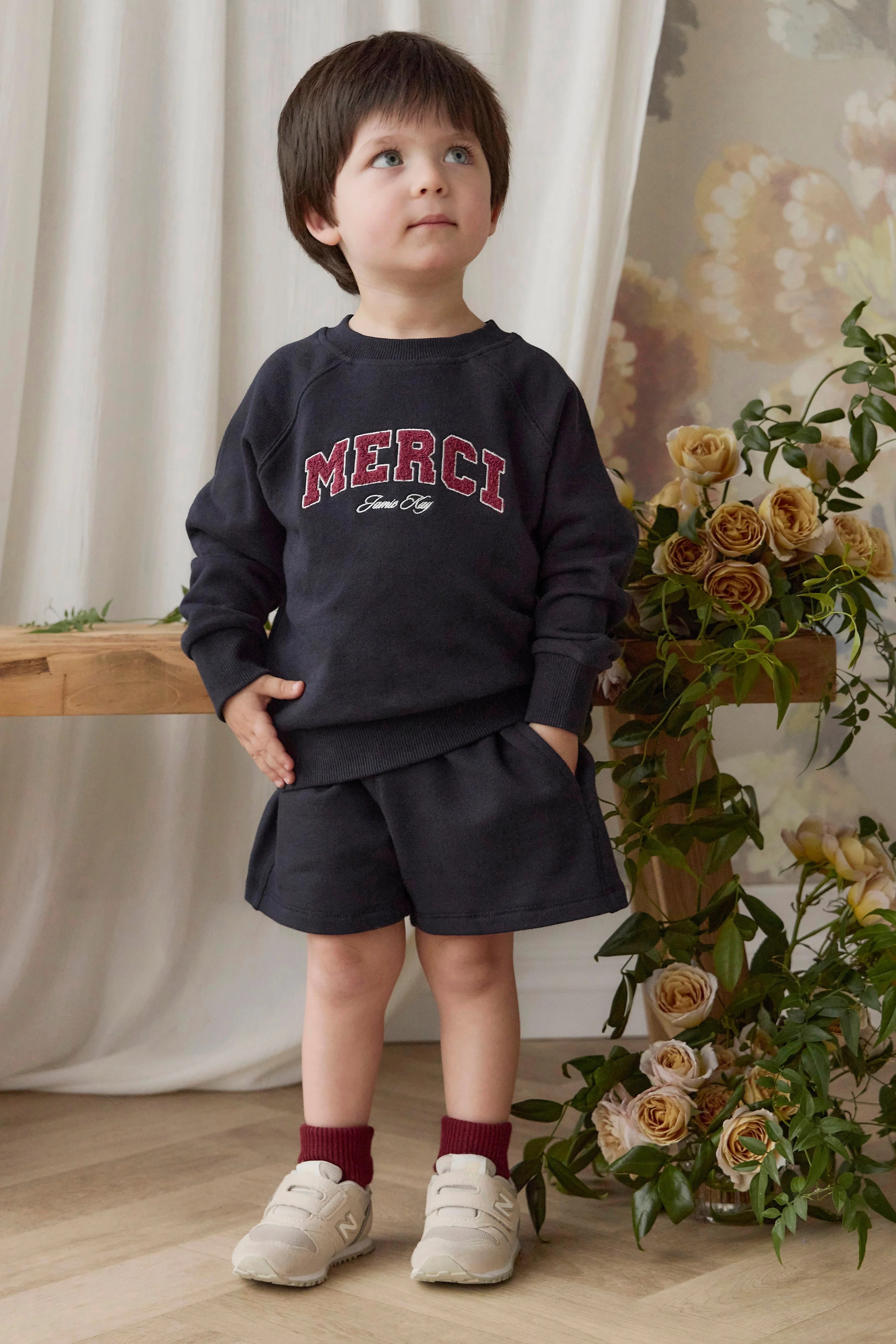 【預購】JAMIE KAY - Organic Cotton Jalen Short（Maritime）