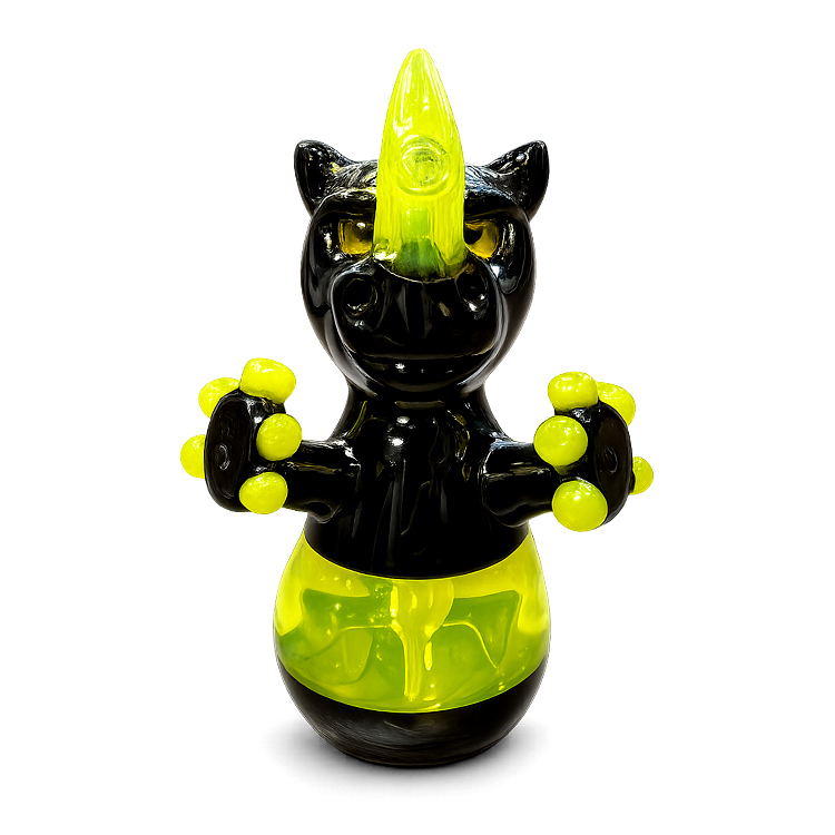 🇨🇦極光Aurora - Rhino Glass Rig 犀牛玻璃壺