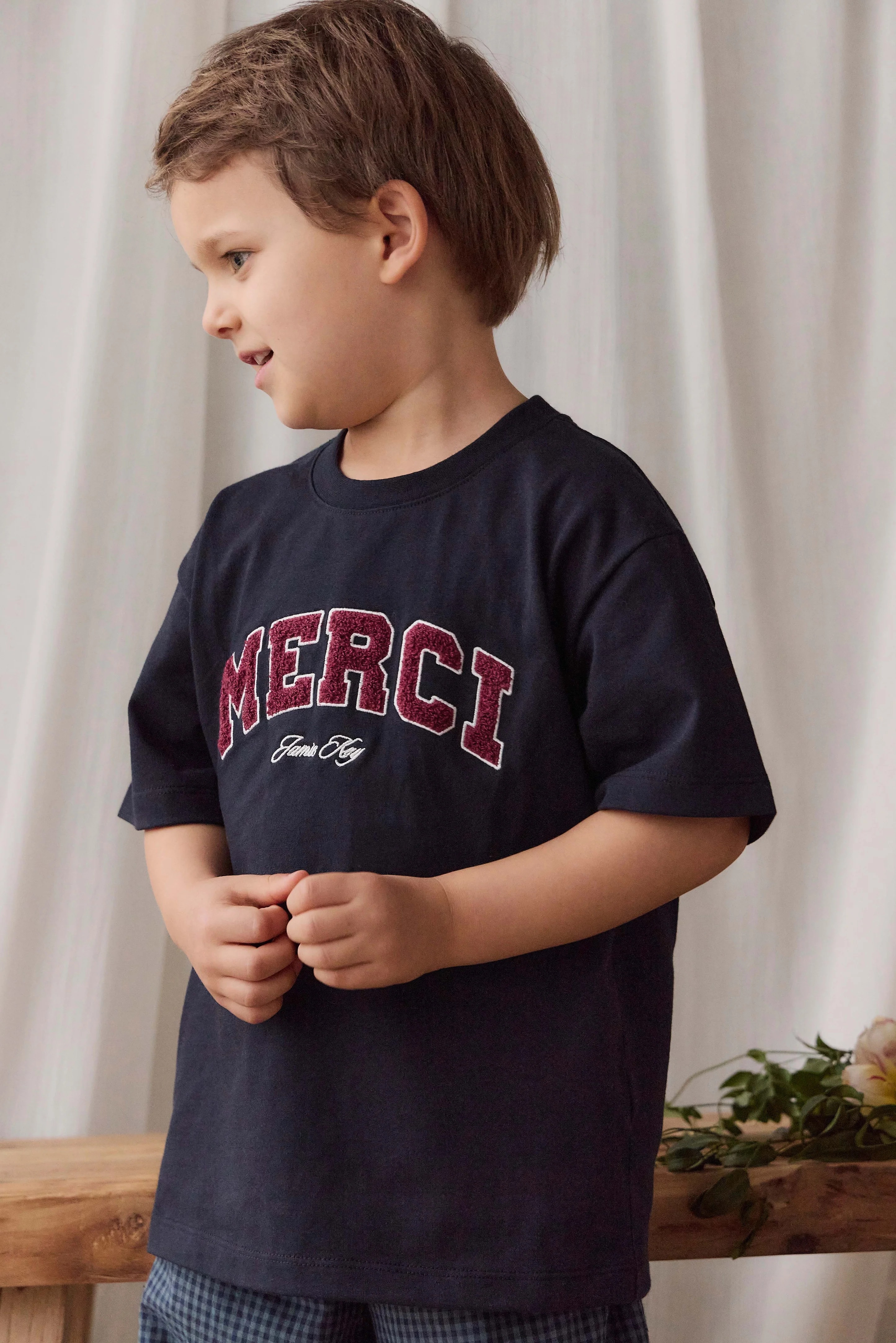 【預購】JAMIE KAY - Organic Cotton Bjorn Tee（Maritime Merci）