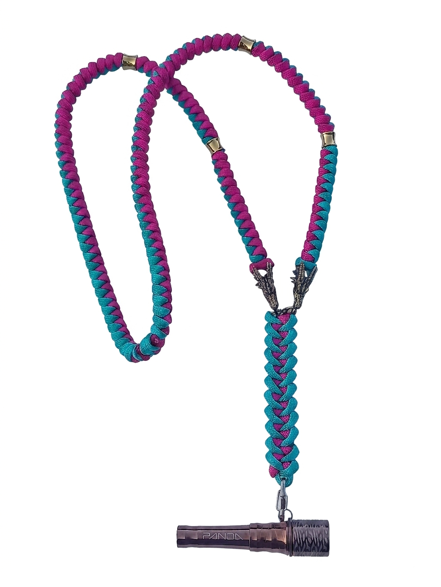 Panda Mouthtip Rose Gold “Dual Dragon" - "Neck” - Neon + Pink