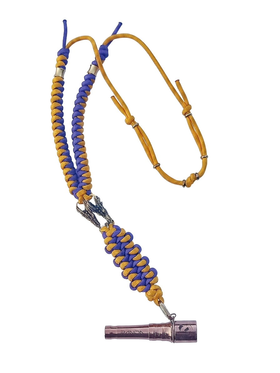 Panda Mouthtip Rose Gold “Dual Dragon” - "Neck"- Gold + Purple