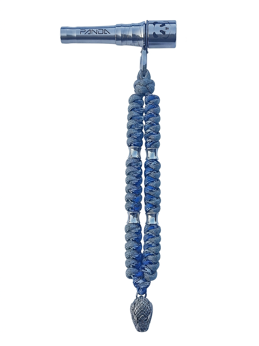 Panda Mouthtip “Snake" - "Double” - Camo Blue