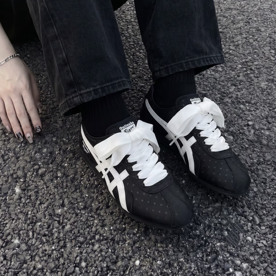【代購】Onitsuka Tiger Runspark 復古休閒鞋 黑色