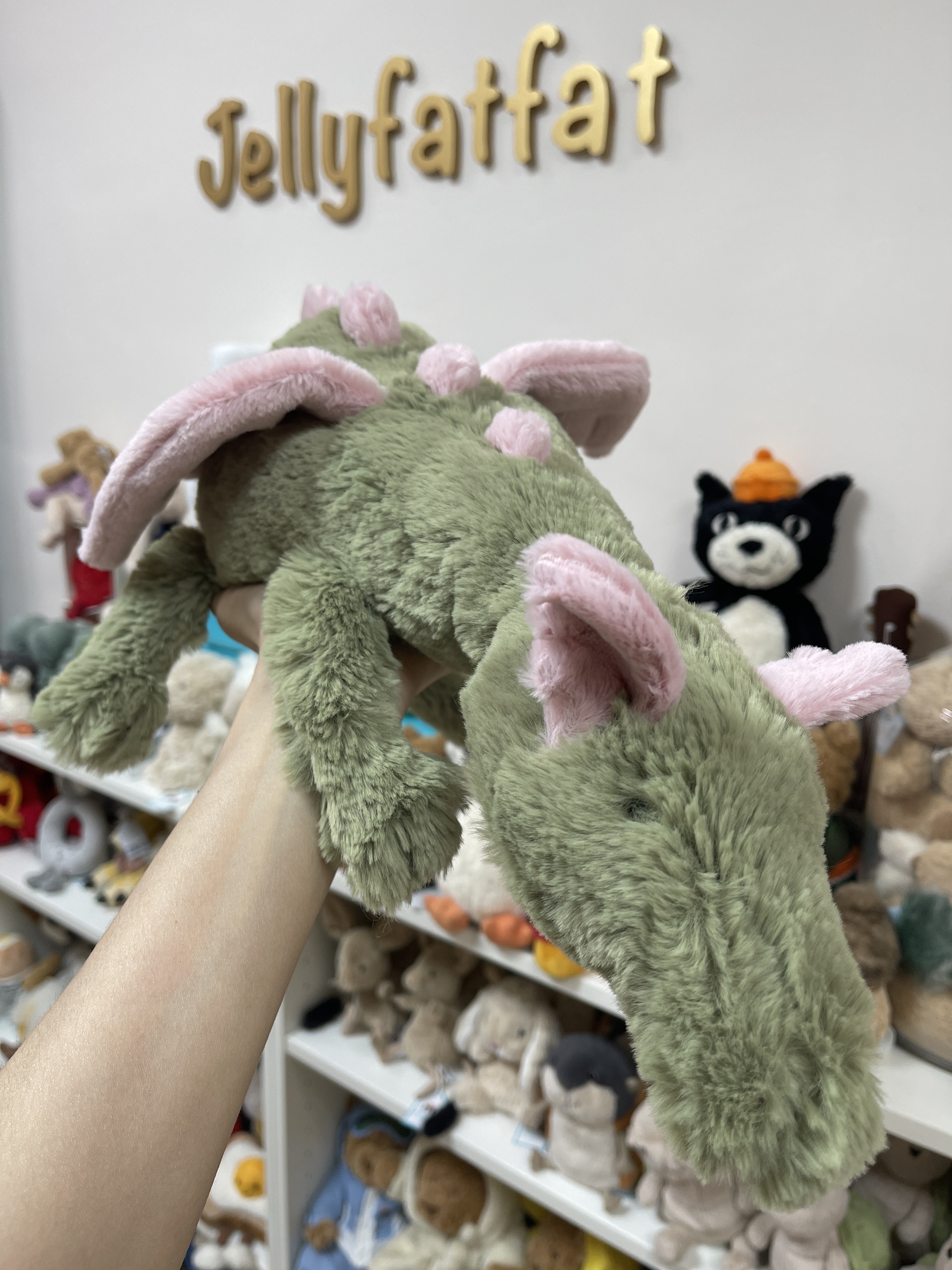 Jellycat Malachy Dragon 抹茶龍
