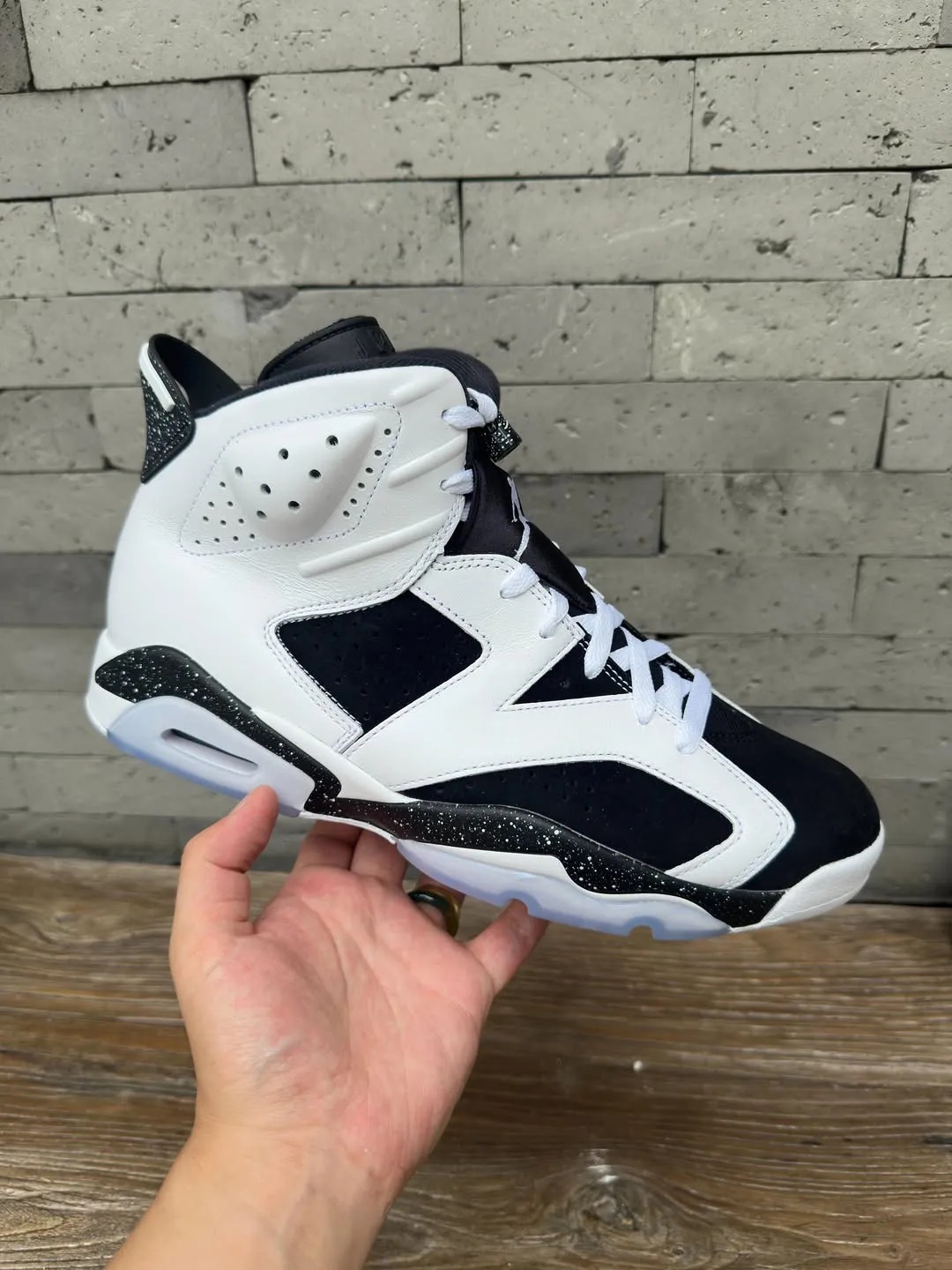 【逢甲 FUZZY】Air Jordan 6 Retro Oreo 奧利奧 潑墨 白黑 CT8529-108