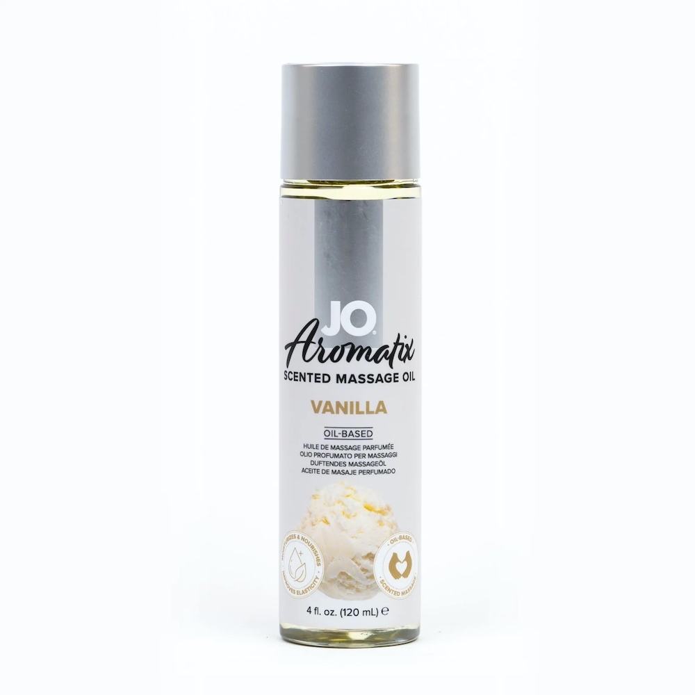 System Jo Aromatix Vanilla Kissable Massage Oil - 120ml