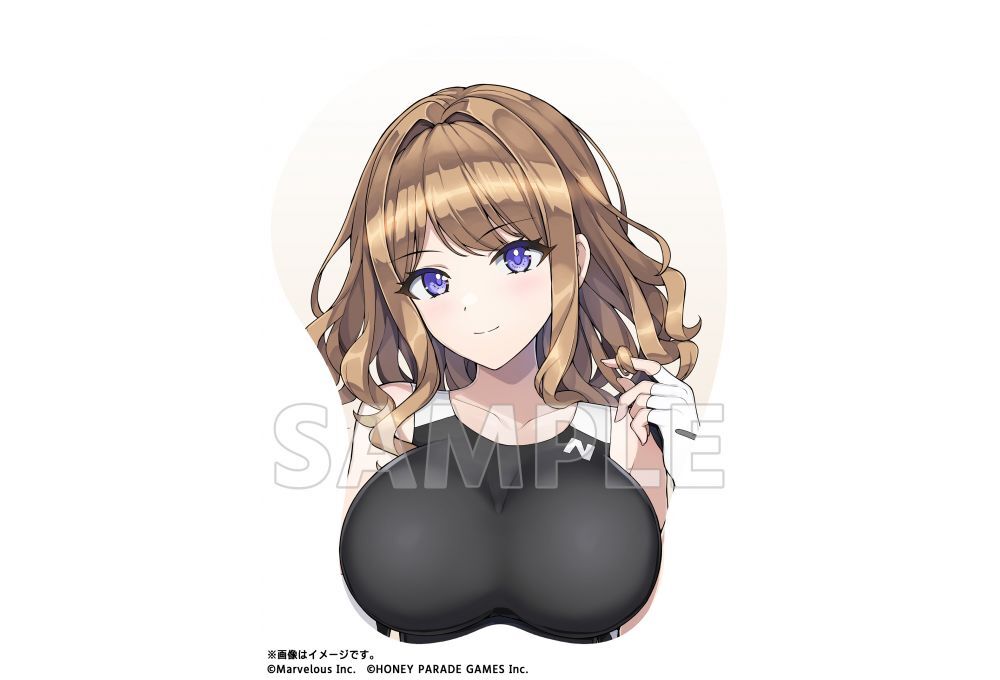 「ACG.GO」「預購」《Dolphin Wave》等身大立體滑鼠墊 住乃繪紫苑
