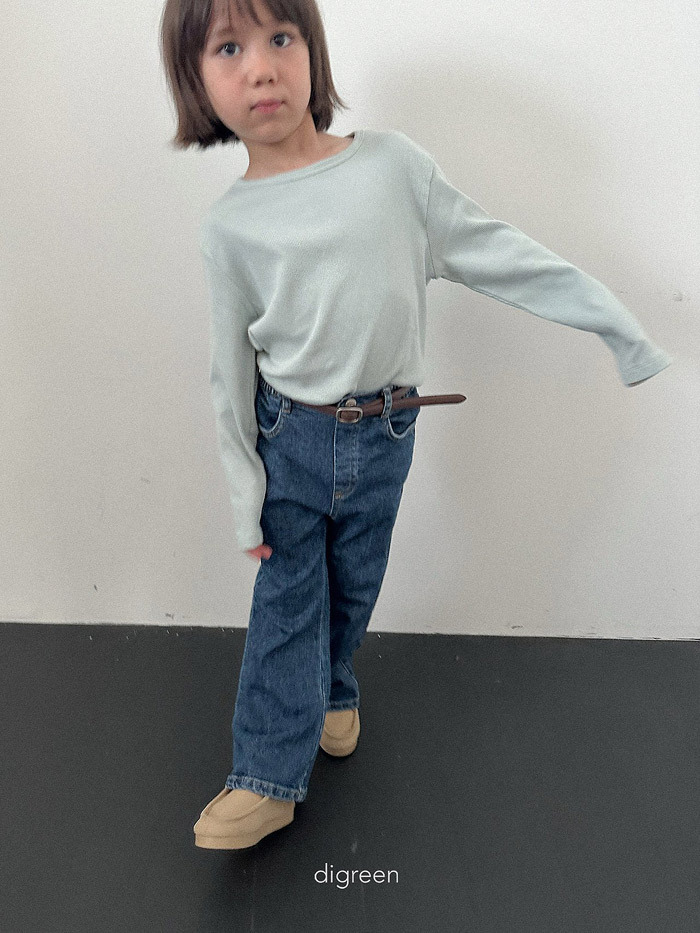 正韓秋Digreenkids 四色百搭鬆弛感上衣