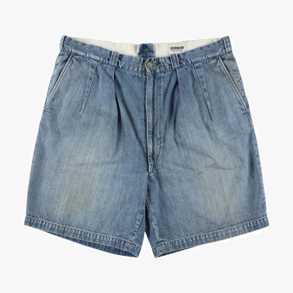 BOWWOW 2026 US ARMY DENIM SHORTS AGED - PRE ORDER ITEM (預訂中)