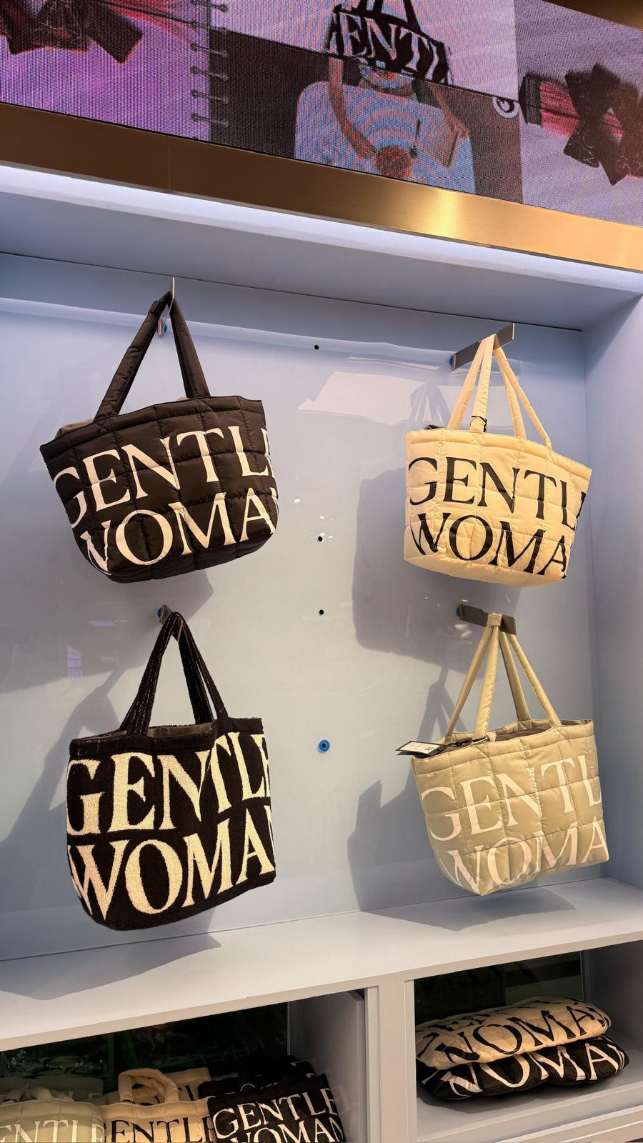 Gentle Woman Puffer Bag(Ivory)