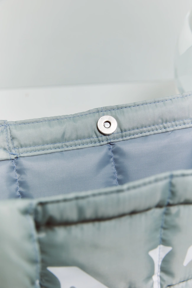 Gentle Woman Puffer Bag(Grey)