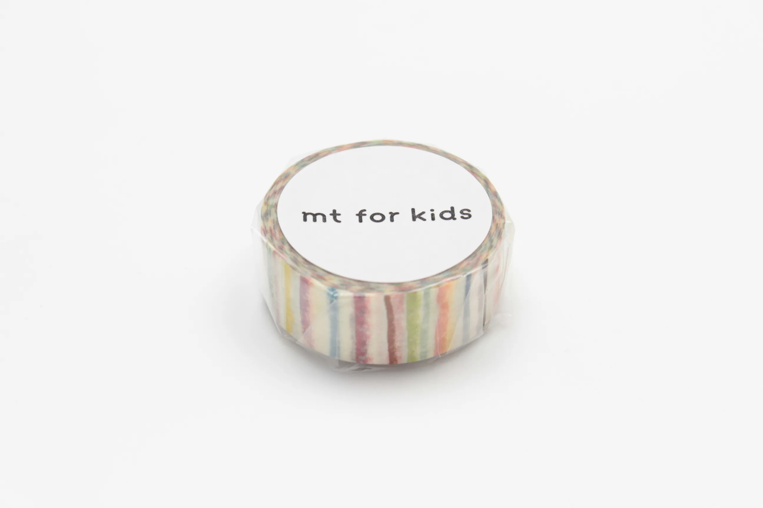 mt｜for kids 和紙膠帶 蠟筆條紋