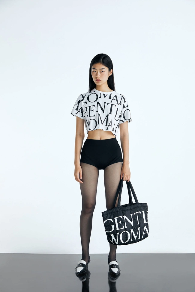 Gentle Woman Puffer Bag(Black)