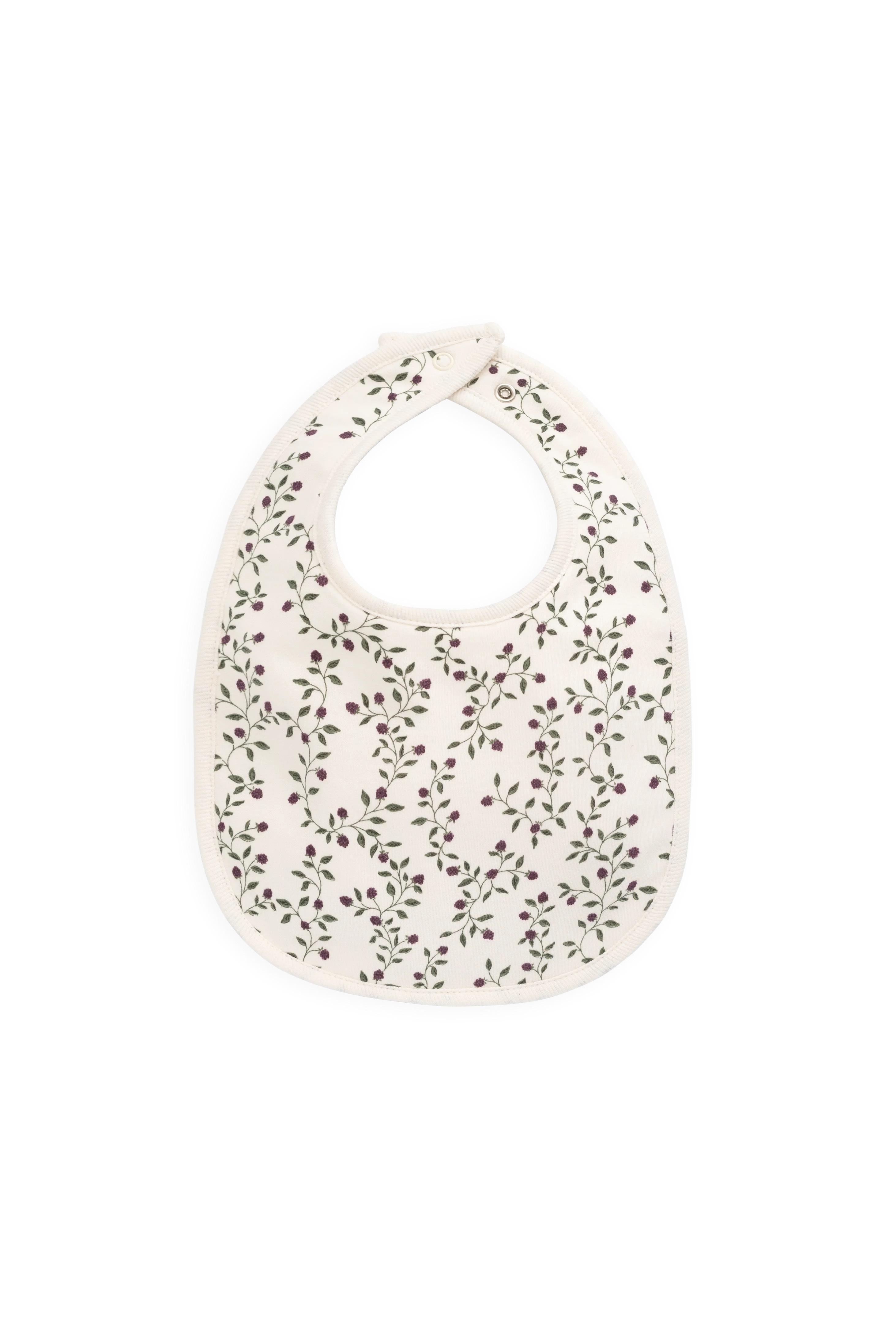 【預購】JAMIE KAY - Organic Cotton Bib（Mulberries）