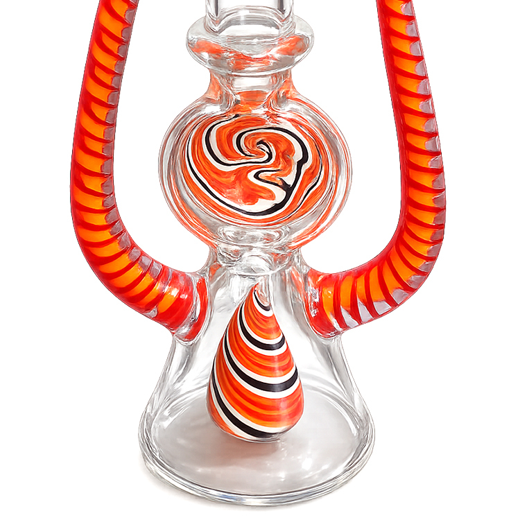 🇨🇦極光Aurora - Sunset Silhouette Glass Water Pipe 落日玻璃壺