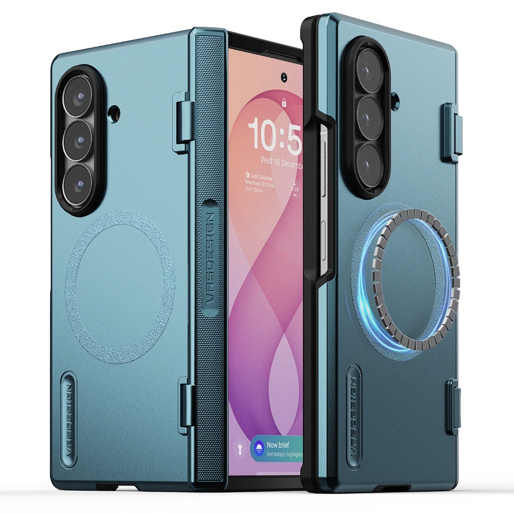 VRS Design - Terra Guard Modern - Galaxy Z Fold 8 Ultra Magsafe Case 磁吸充電高度防撞鉸鏈保護手機殼