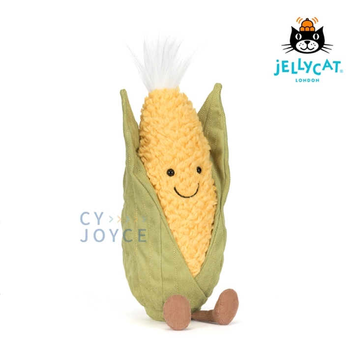 【樂森藥局】jELLYCAT Amuseables Sweetcorn 趣味甜玉米 娃娃