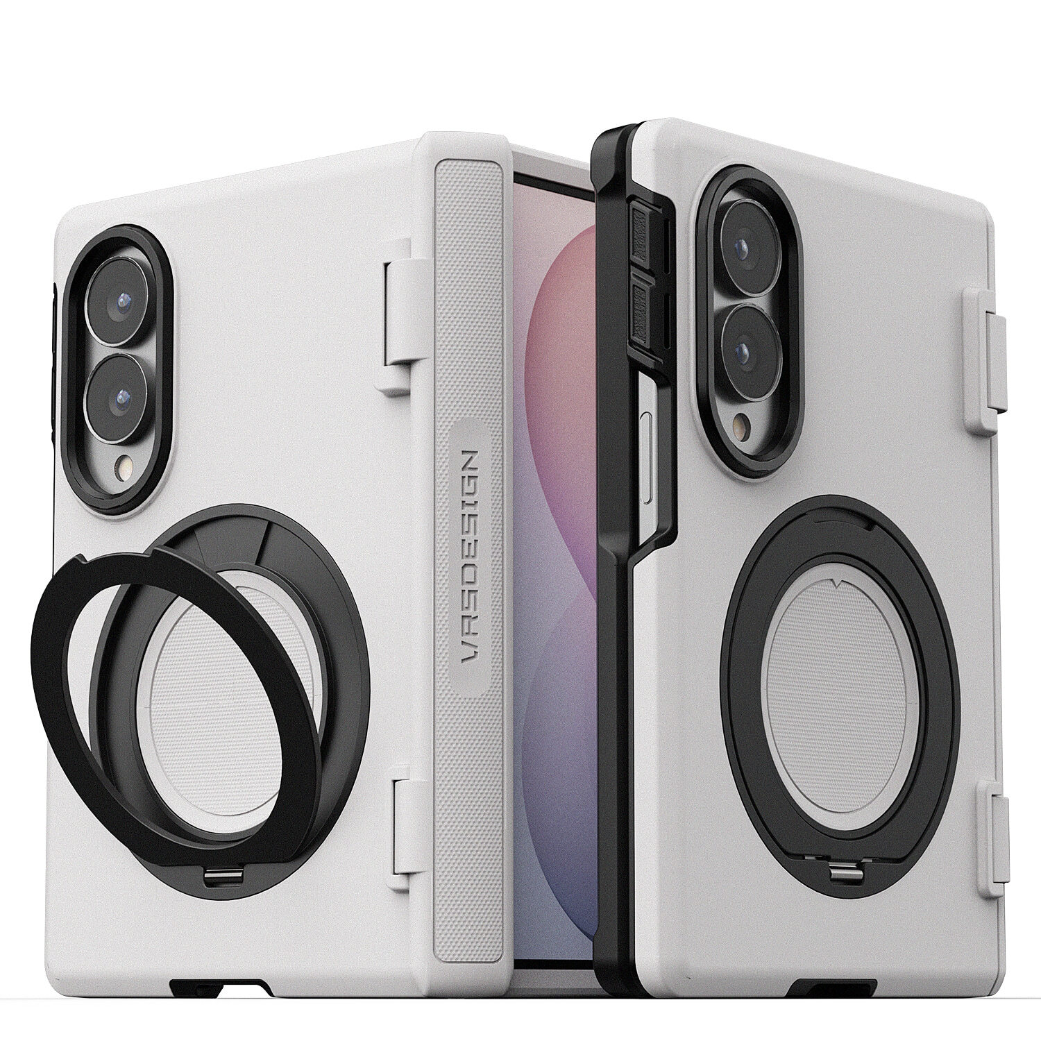 VRS Design - Quickystand Pro - Galaxy Z Fold 8 Magsafe Case 磁吸充電支架高度防撞鉸鏈保護手機殼