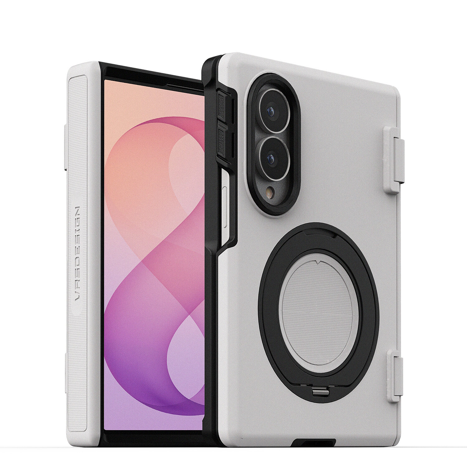 VRS Design - Quickystand Pro - Galaxy Z Fold 8 Magsafe Case 磁吸充電支架高度防撞鉸鏈保護手機殼