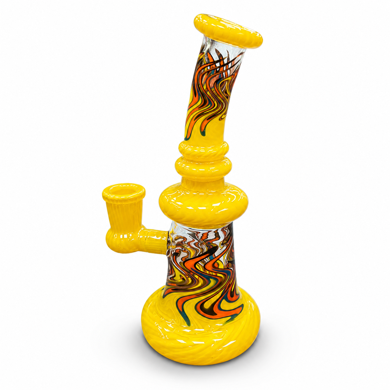 🇨🇦極光Aurora - Golden Flame Glass Rig 烈陽玻璃壺