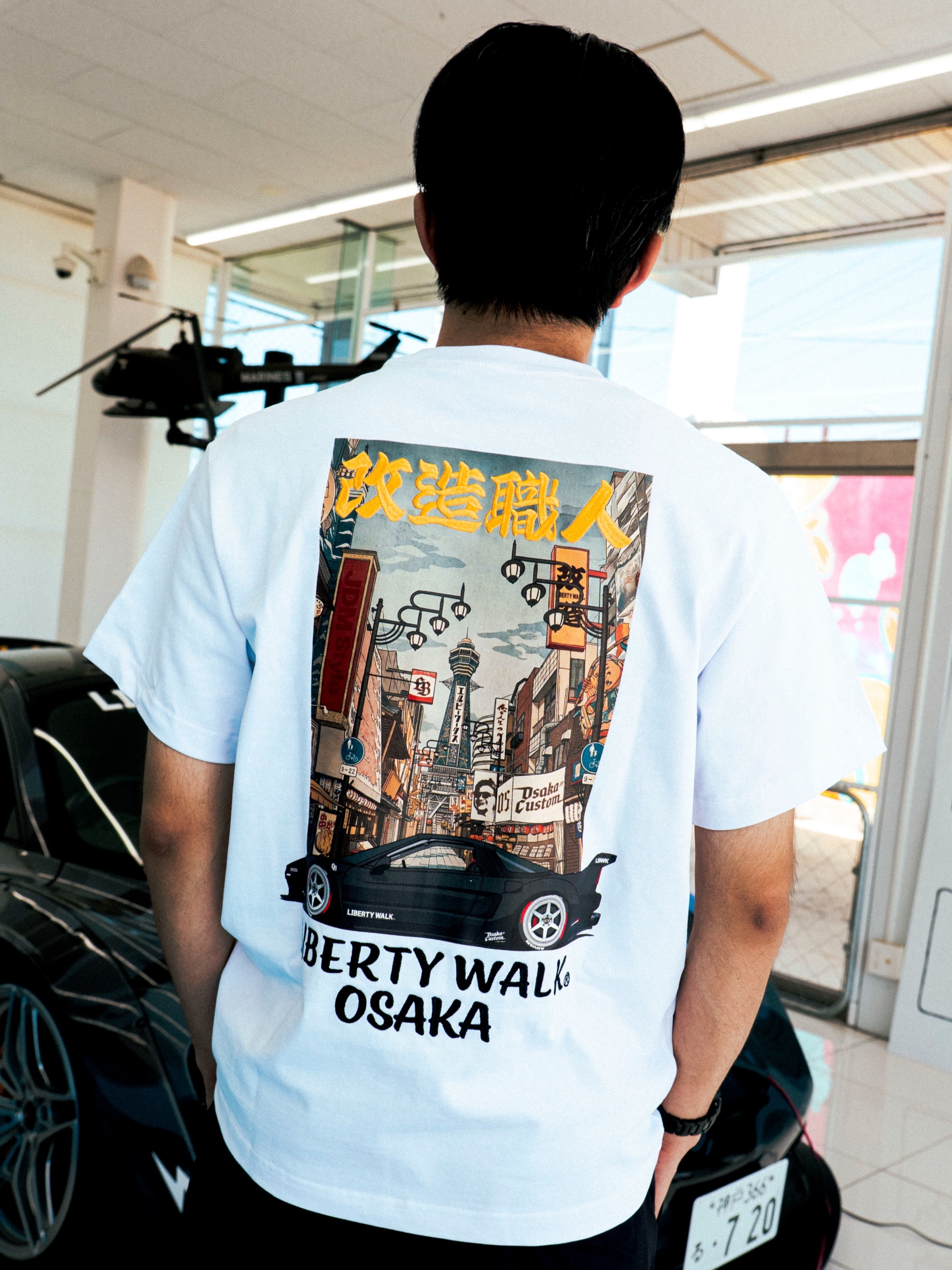 【LIBERTY WALK】0725發售 Osaka Exclusive items 改造職人大阪限定TEE