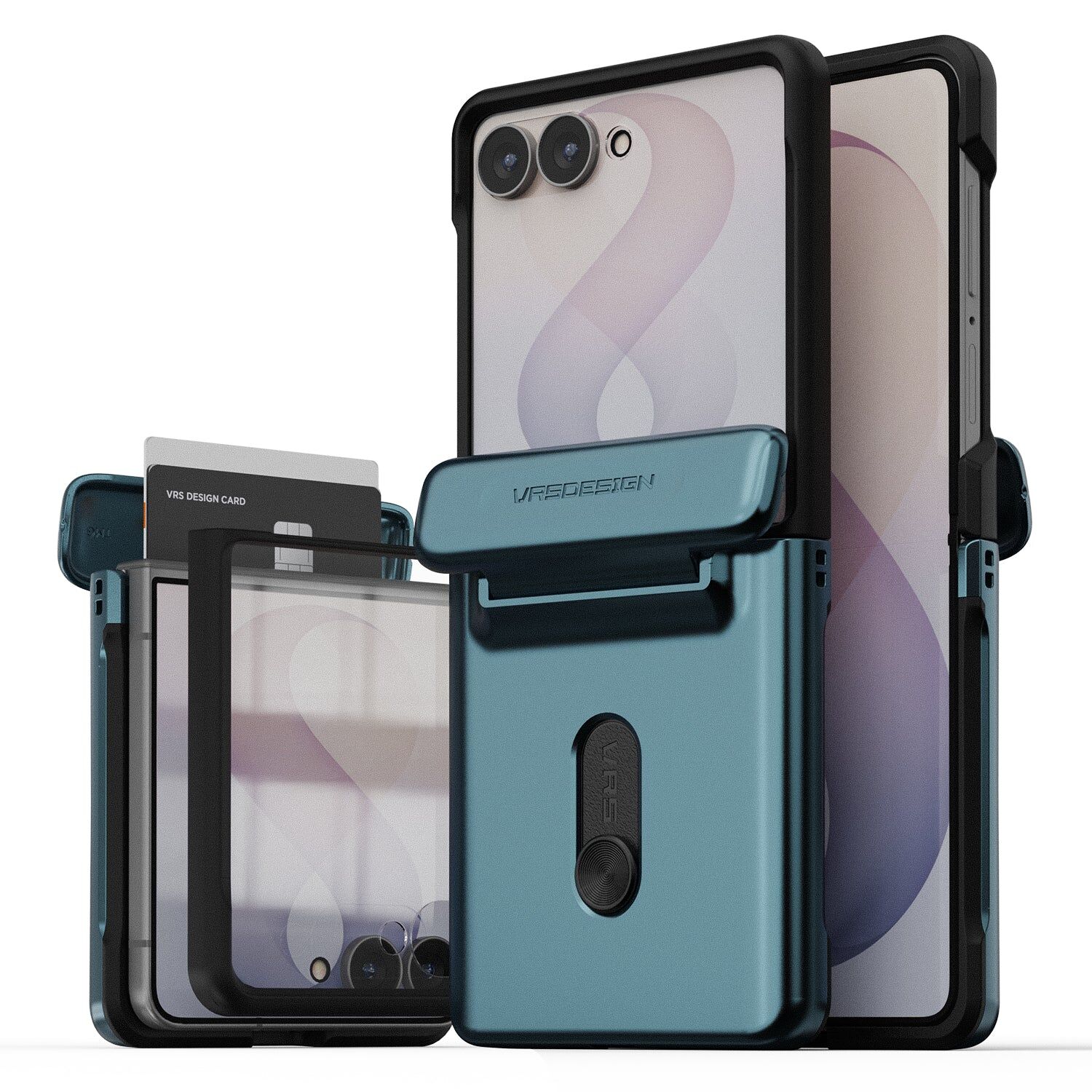 VRS Design - Modern GO - Galaxy Z Flip 8 Case 高度防撞鉸鏈保護卡槽手機殼