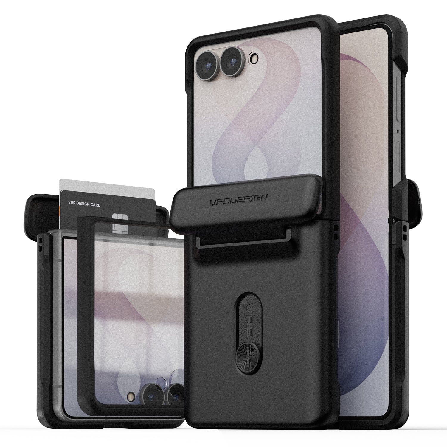 VRS Design - Modern GO - Galaxy Z Flip 8 Case 高度防撞鉸鏈保護卡槽手機殼