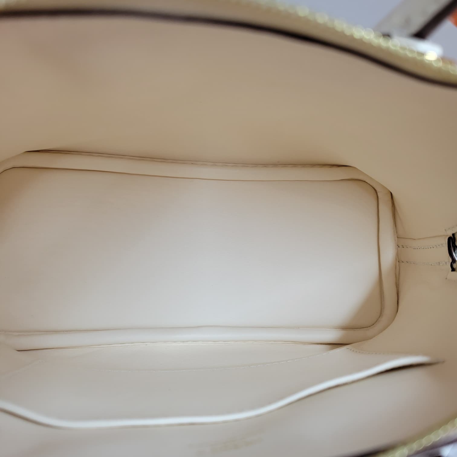 HERMES MINI BOLIDE NATA CC MYSORE 奶油白金扣