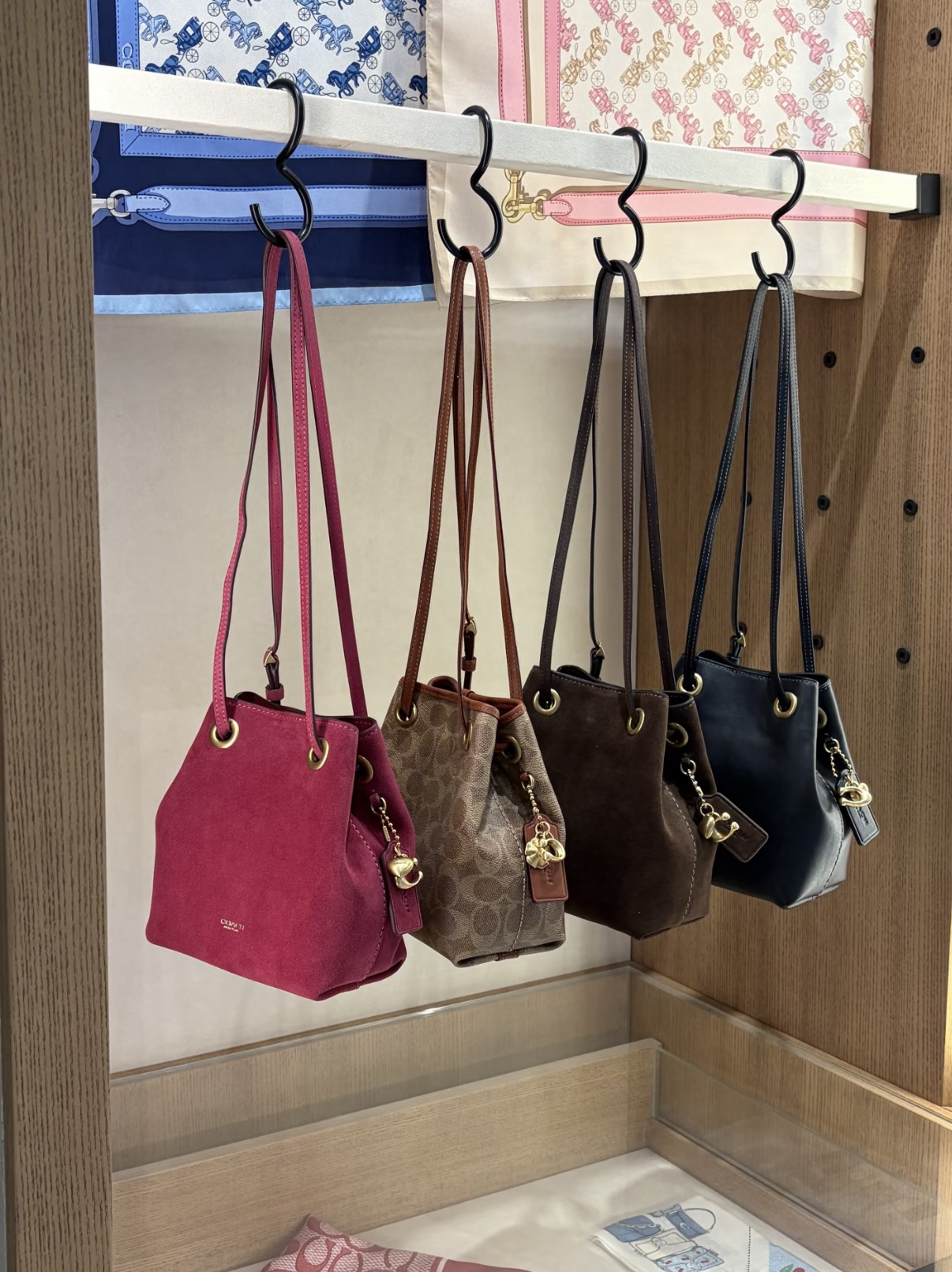 Coach Jade Drawstring Bag