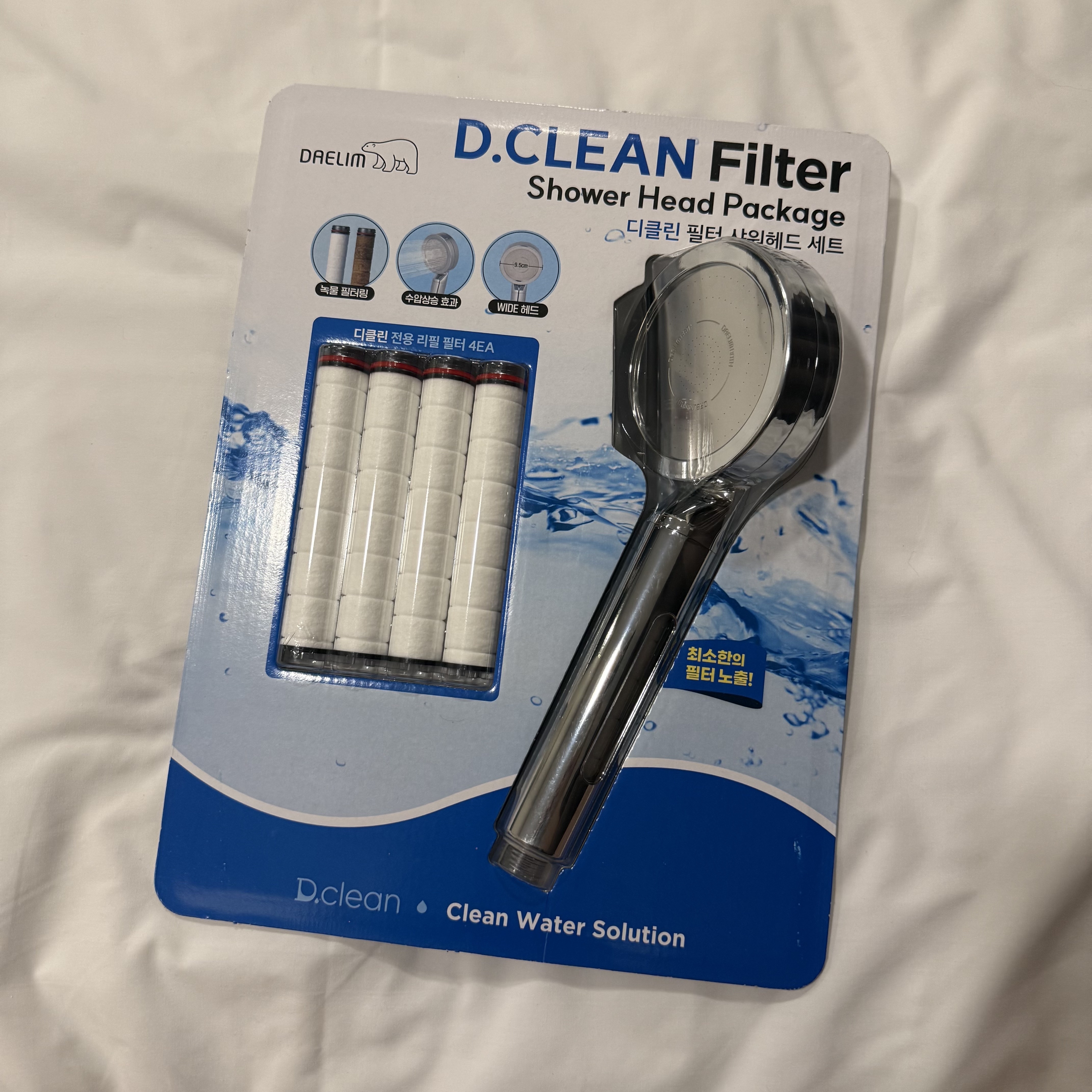 D.CLEAN Filter 花灑
