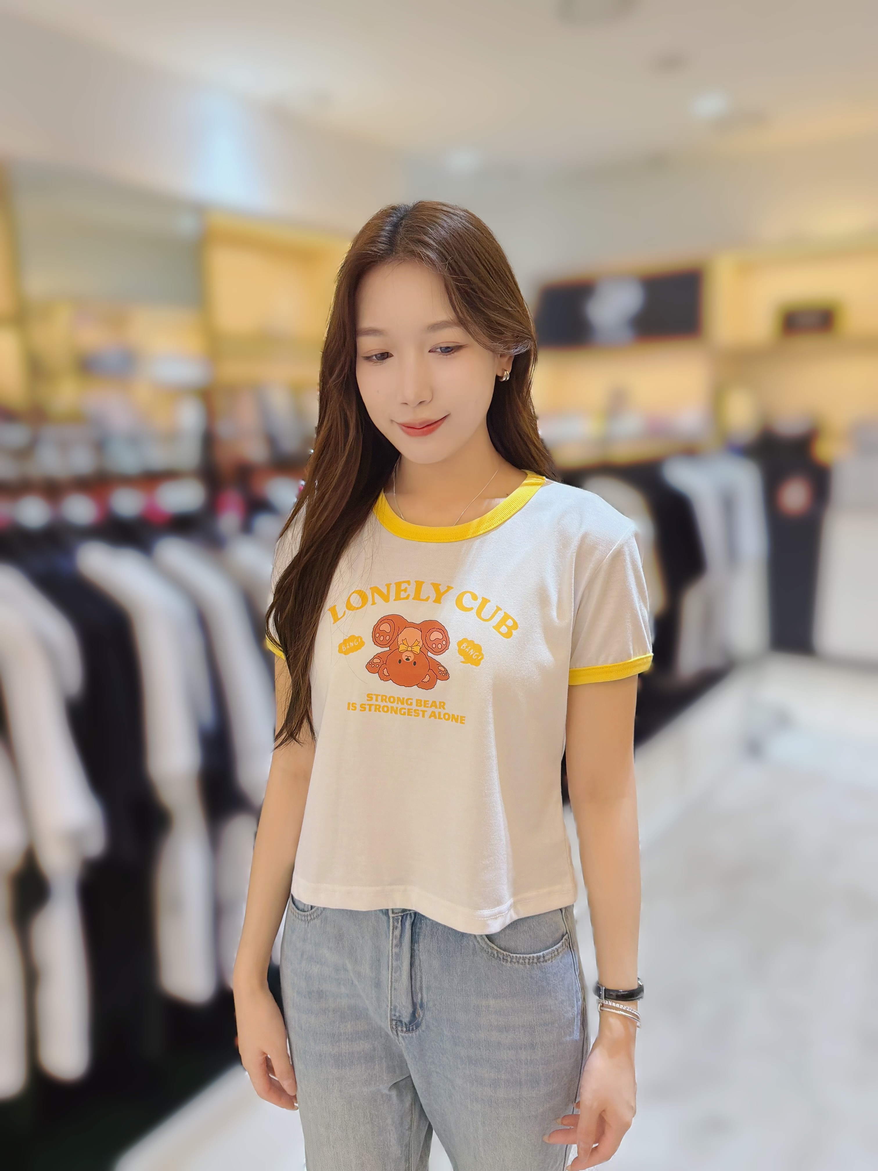 DY05 女款 S:胸38 長22.5 M:胸40 長23.5 $299
