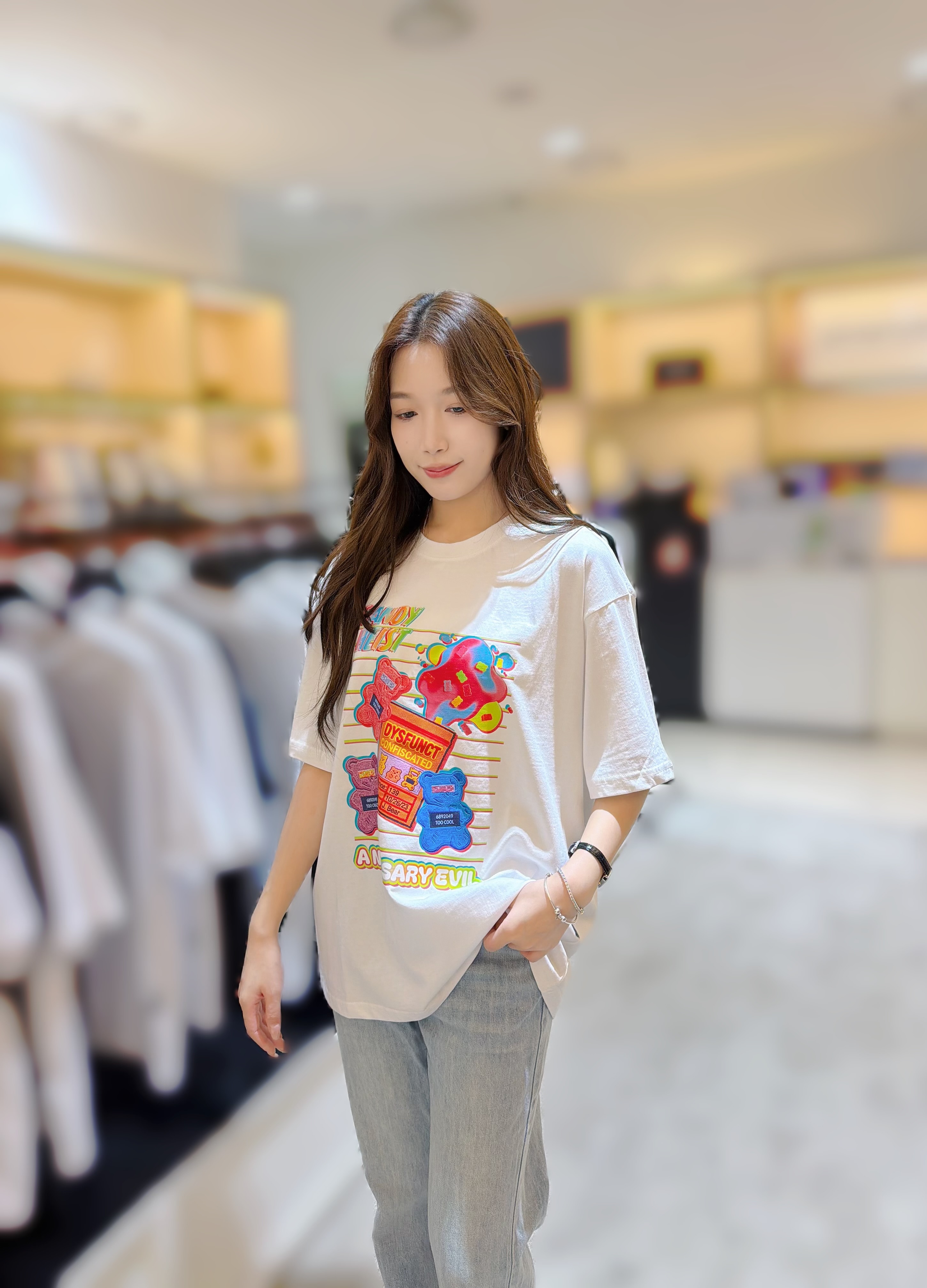 DY11 男女同款 S:胸40 長25.5 M:胸42 長27.5 L:胸44 長29 $429