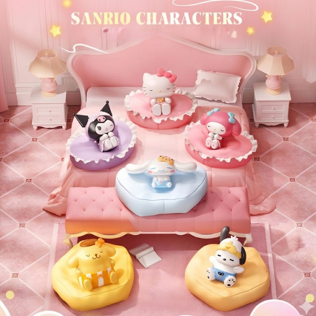 Sanrio|香氛軟綿沙發系列 公仔飾物擺件(盲盒)