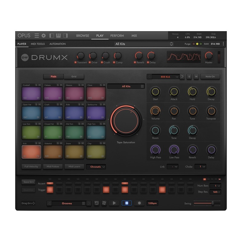 Eastwest DRUMX