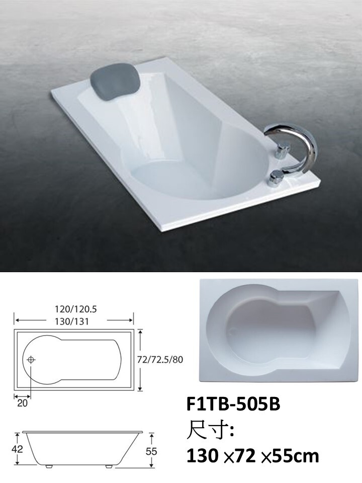 F1TB-505B長方型浴缸