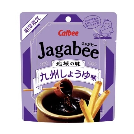 【期間限定】JP Jagabee 九州醬油風味粗薯條 36g 9036 TK260725