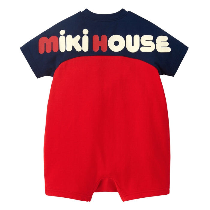 Mikihouse 美貴屋背面標誌連身短褲